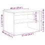 Mueble para TV madera contrachapada marrón roble 60x40x40 cm | Tu tienda online para hogar, jardín y más Foro24.es