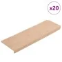 Alfombrilla autoadhesiva escalera 20 uds crema 65x21x4 cm by , Stair mats - Ref: Foro24-3365715, Price: 69,12 €, Discount: %