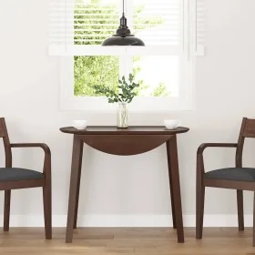 Mesa de comedor de madera maciza de caucho marrón von , Küchen- und Esstische - Ref: Foro24-4102528, Preis: 133,83 €, Rabatt: %