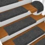 Alfombrilla autoadhesiva escalera 30 uds antracita 65x21x4 cm von , Treppenmatten - Ref: Foro24-3365699, Preis: 87,16 €, Raba...