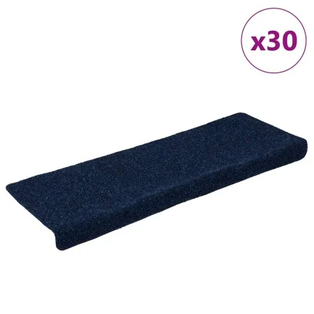 Alfombrilla autoadhesiva escalera 30 uds azul marino 65x21x4 cm by , Stair mats - Ref: Foro24-3365701, Price: 87,20 €, Discou...