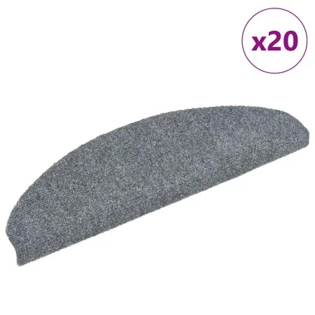 Alfombrilla autoadhesiva escalera 20 uds gris claro 65x21x4 cm by , Stair mats - Ref: Foro24-3365646, Price: 63,08 €, Discoun...