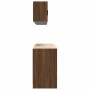 Garage Cabinets 6 pcs Brown Oak Engineered Wood de , Armarios industriales - Ref: Foro24-3328347, Precio: 405,58 €, Descuento: %