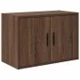Garage Cabinets 6 pcs Brown Oak Engineered Wood de , Armarios industriales - Ref: Foro24-3328347, Precio: 405,58 €, Descuento: %