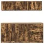 Armarios 6 uds para garaje madera ingeniería roble ahumado by , Armarios industriales - Ref: Foro24-3328345, Price: 439,77 €,...