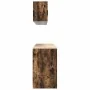 Armarios 6 uds para garaje madera ingeniería roble ahumado by , Armarios industriales - Ref: Foro24-3328345, Price: 439,77 €,...