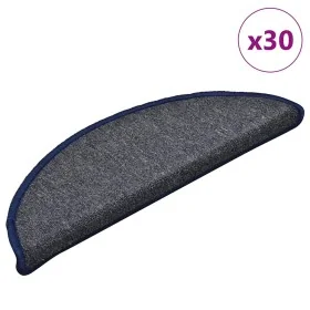 Alfombrilla escalera 30 uds gris oscuro y azul 56x17x3 cm von , Treppenmatten - Ref: Foro24-3365743, Preis: 92,43 €, Rabatt: %