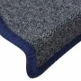 Alfombrilla escalera 30 uds gris oscuro y azul 56x17x3 cm by , Stair mats - Ref: Foro24-3365743, Price: 92,49 €, Discount: %