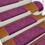 Alfombrilla escalera 30 uds 65x21x4 cm violeta by , Stair mats - Ref: Foro24-3365830, Price: 141,36 €, Discount: %