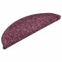 Alfombrilla escalera 30 uds morado oscuro 56x17x3 cm de , Alfombrillas para escalones - Ref: Foro24-3365811, Precio: 127,79 €...