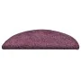 Alfombrilla escalera 30 uds morado oscuro 56x17x3 cm de , Alfombrillas para escalones - Ref: Foro24-3365811, Precio: 127,79 €...