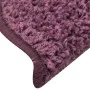 Alfombrilla escalera 30 uds morado oscuro 56x17x3 cm de , Alfombrillas para escalones - Ref: Foro24-3365811, Precio: 127,79 €...