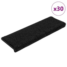 Alfombrilla escalera 30 uds 65x21x4 cm negro von , Treppenmatten - Ref: Foro24-3365826, Preis: 200,61 €, Rabatt: %