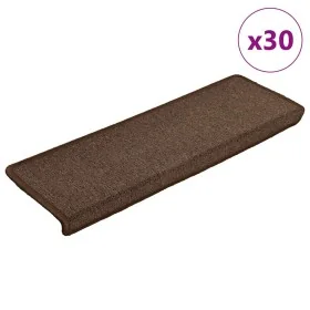 Alfombrilla escalera 30 uds 65x21x4 cm marrón von , Treppenmatten - Ref: Foro24-3365769, Preis: 121,97 €, Rabatt: %