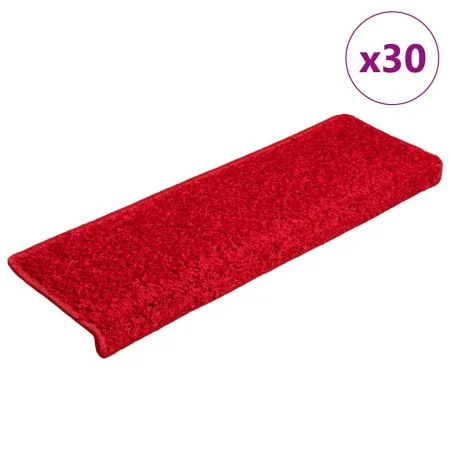 Alfombrilla escalera 30 uds 65x21x4 cm rojo by , Stair mats - Ref: Foro24-3365832, Price: 149,56 €, Discount: %