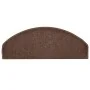 Alfombrilla escalera 30 uds marrón 65x24x4 cm de , Alfombrillas para escalones - Ref: Foro24-3365760, Precio: 134,00 €, Descu...