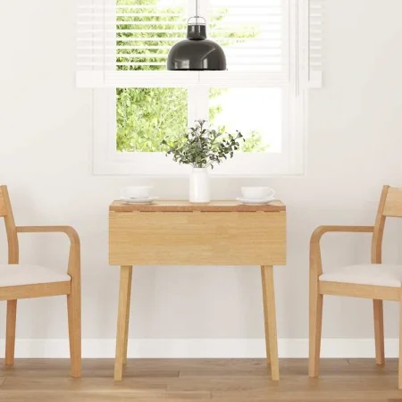 Dining Table Natural Solid Wood Rubber de , Mesas de cocina y de comedor - Ref: Foro24-4102535, Precio: 130,10 €, Descuento: %