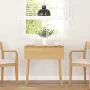 Dining Table Natural Solid Wood Rubber de , Mesas de cocina y de comedor - Ref: Foro24-4102535, Precio: 130,10 €, Descuento: %