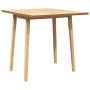 Dining Table Natural Solid Wood Rubber de , Mesas de cocina y de comedor - Ref: Foro24-4102535, Precio: 130,10 €, Descuento: %
