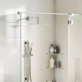 Cabezal ducha redondo efecto lluvia acero inoxidable 304 40 cm von , Duschköpfe - Ref: Foro24-4103895, Preis: 42,82 €, Rabatt: %