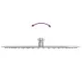 Cabezal ducha redondo efecto lluvia acero inoxidable 304 40 cm by , shower heads - Ref: Foro24-4103895, Price: 42,82 €, Disco...