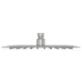 Cabezal de ducha cuadrado efecto lluvia acero inox 304 20x20 cm by , shower heads - Ref: Foro24-4103912, Price: 15,52 €, Disc...
