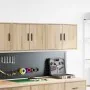 Armarios de pared 2 uds para garaje madera de ingeniería by , Armarios industriales - Ref: Foro24-860648, Price: 75,96 €, Dis...