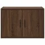 Armario de pared para garaje madera de ingeniería marrón roble de , Armarios industriales - Ref: Foro24-860655, Precio: 42,28...