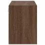 Armario de pared para garaje madera de ingeniería marrón roble de , Armarios industriales - Ref: Foro24-860655, Precio: 42,28...