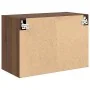 Armario de pared para garaje madera de ingeniería marrón roble de , Armarios industriales - Ref: Foro24-860655, Precio: 42,28...