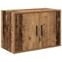 Armario de pared para garaje madera ingeniería madera antigua by , Armarios industriales - Ref: Foro24-860657, Price: 42,39 €...