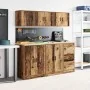 Armario de pared para garaje madera ingeniería madera antigua by , Armarios industriales - Ref: Foro24-860657, Price: 42,39 €...