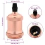 Portalámparas 2 uds bronce oro rosa E27 von , Beleuchtungszubehör - Ref: Foro24-4106526, Preis: 15,21 €, Rabatt: %