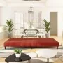 Sofá cama de 2 plazas terciopelo color vino tinto by , Sofas - Ref: Foro24-375768, Price: 242,40 €, Discount: %
