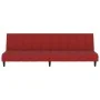 Sofá cama de 2 plazas terciopelo color vino tinto by , Sofas - Ref: Foro24-375768, Price: 242,40 €, Discount: %