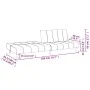 Sofá cama de 2 plazas terciopelo color vino tinto by , Sofas - Ref: Foro24-375768, Price: 242,40 €, Discount: %