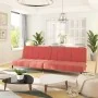 Sofá cama de 2 plazas terciopelo rosa by , Sofas - Ref: Foro24-375878, Price: 249,14 €, Discount: %