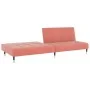 Sofá cama de 2 plazas terciopelo rosa by , Sofas - Ref: Foro24-375878, Price: 249,14 €, Discount: %