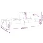 Sofá cama de 2 plazas terciopelo rosa by , Sofas - Ref: Foro24-375878, Price: 249,14 €, Discount: %