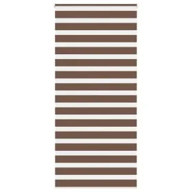 Estor cebra marrón 105x200 cm tejido ancho 100,9 cm poliéster by , Blinds and blinds - Ref: Foro24-4014366, Price: 29,15 €, D...
