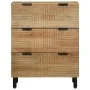 Aparadores 2 uds. madera maciza de mango marrón 60x33x75 cm von , Schließfächer und Lagerschränke - Ref: Foro24-3310004, Prei...