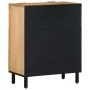 Aparadores 2 uds. madera maciza de mango marrón 60x33x75 cm von , Schließfächer und Lagerschränke - Ref: Foro24-3310004, Prei...