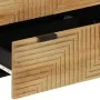 Aparadores 2 uds. madera maciza de mango marrón 60x33x75 cm von , Schließfächer und Lagerschränke - Ref: Foro24-3310004, Prei...