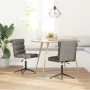 Sillas de comedor 2 unidades cuero sintético gris by , dining chairs - Ref: Foro24-3315407, Price: 127,10 €, Discount: %
