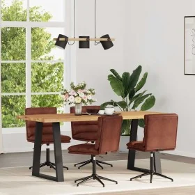 Sillas de comedor 4 unidades cuero sintético marrón brillante von , Essstühle - Ref: Foro24-3315678, Preis: 244,15 €, Rabatt: %