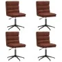 Sillas de comedor 4 unidades cuero sintético marrón brillante by , dining chairs - Ref: Foro24-3315678, Price: 244,15 €, Disc...