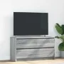Mueble de TV madera contrachapada gris Sonoma 100x35x54 cm | Tu tienda online para hogar, jardín y más Foro24.es