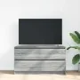 Mueble de TV madera contrachapada gris Sonoma 100x35x54 cm | Tu tienda online para hogar, jardín y más Foro24.es