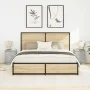 Mesitas de noche con luces LED 2 uds gris hormigón 38x34x50 cm by , Nightstands - Ref: Foro24-861272, Price: 84,12 €, Discoun...