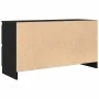 Mueble para TV madera contrachapada negro 100x35x54 cm by , TV Furniture - Ref: Foro24-861806, Price: 101,08 €, Discount: %